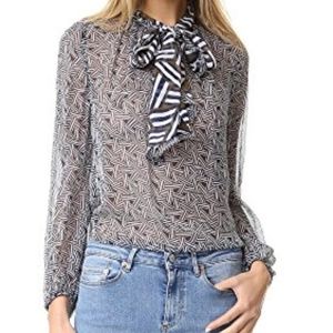 DVF Women's Fernanda Blouse